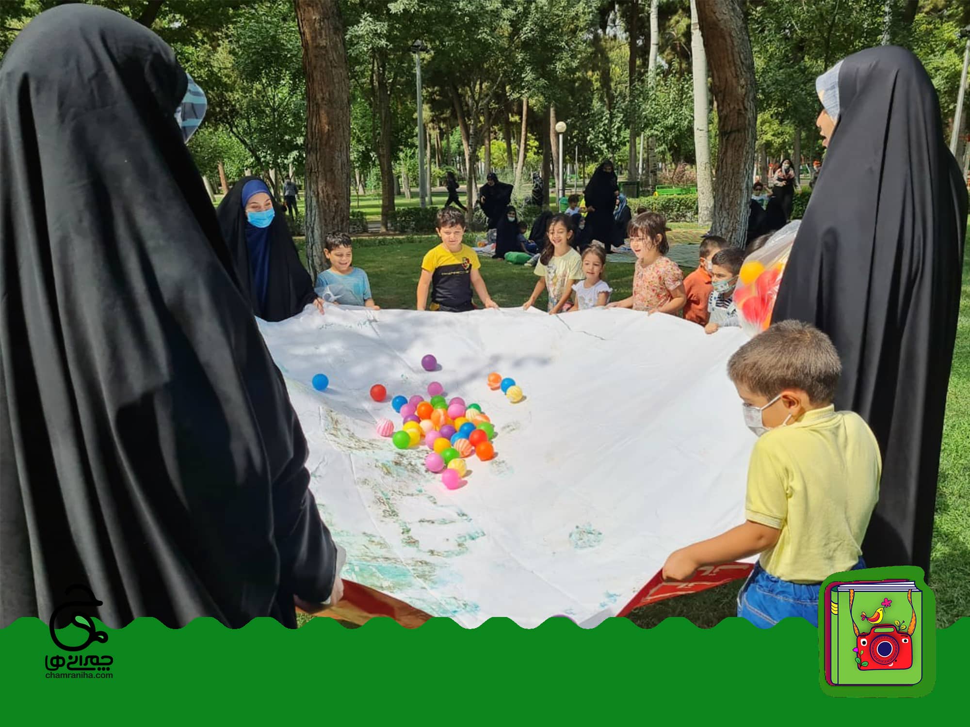 خانواده بزرگ شهید چمران آلبوم تصویری تابستان 1400 حسینیه کودک شهید چمران