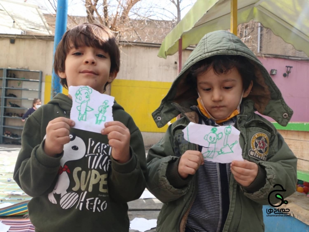 خانواده بزرگ شهید چمران ثبت نام مهد کودک حضوری 4 ساله ها حسینیه کودک شهید چمران