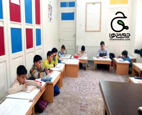 پسرهای کلاس اولی چمرانی پاییز 1403