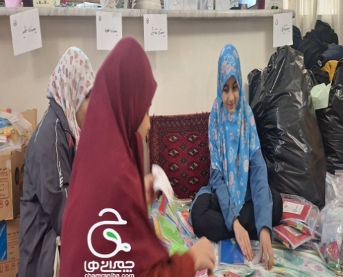 دخترهای کلاس پنجم چمرانی، زمستان 1403