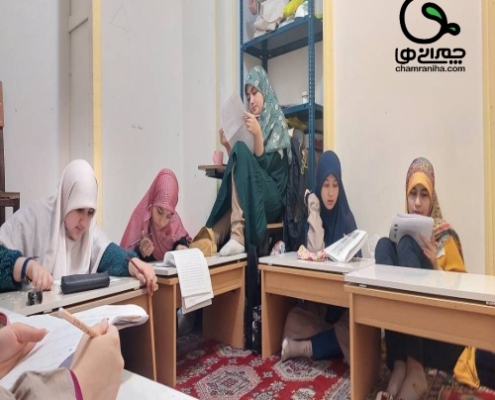 دخترهای کلاس ششمی چمرانی زمستان 1403