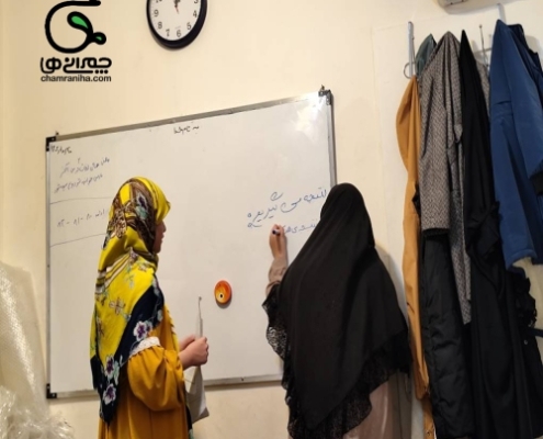 دخترهای کلاس ششمی چمرانی زمستان 1403