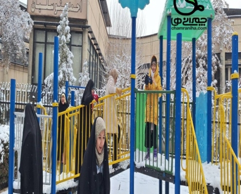 دخترهای کلاس پنجم چمرانی، زمستان 1403