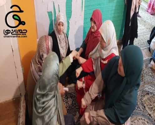 دخترهای کلاس ششمی چمرانی زمستان 1403
