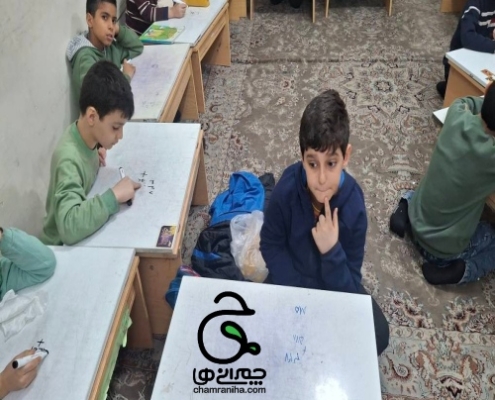 پسرهای کلاس دومی چمرانی، زمستان 1403