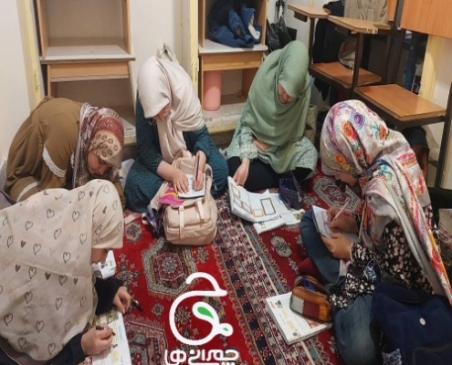 دخترهای کلاس ششمی چمرانی زمستان 1403