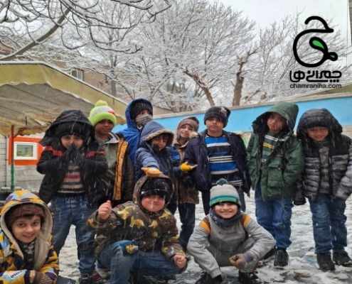 پسرهای کلاس دومی چمرانی، زمستان 1403