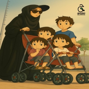 پیاده روی اربعین با بچه ها