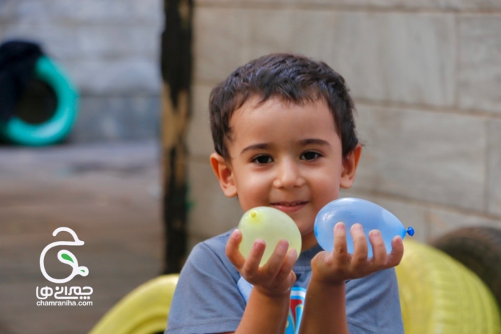 خانواده بزرگ شهید چمران کارگاه کاشفان آب و حباب