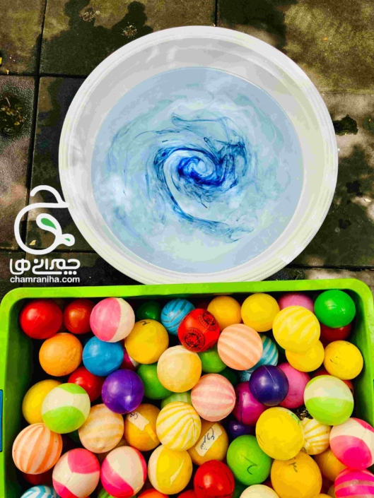 خانواده بزرگ شهید چمران کارگاه کاشفان آب و حباب