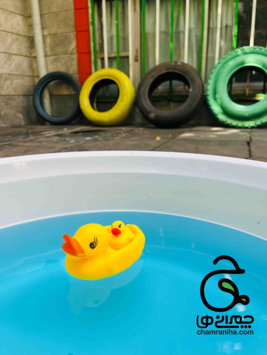 خانواده بزرگ شهید چمران کارگاه کاشفان آب و حباب