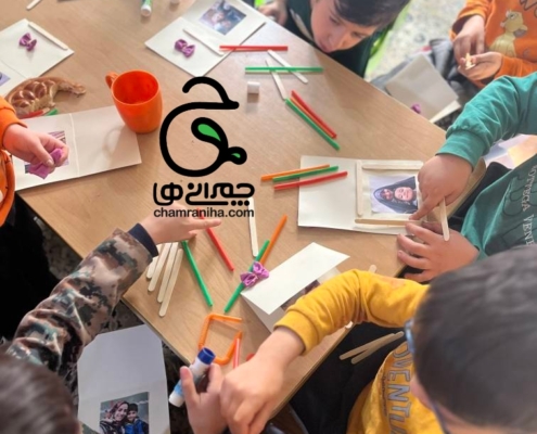 تبریک روز مادر توسط دانش آموزان