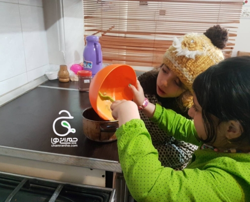خانواده بزرگ شهید چمران دسر بیسکوییتی؛ تجربه‌ای خوشمزه برای یادگیری مهارت‌های زندگی