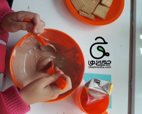 خانواده بزرگ شهید چمران دسر بیسکوییتی؛ تجربه‌ای خوشمزه برای یادگیری مهارت‌های زندگی