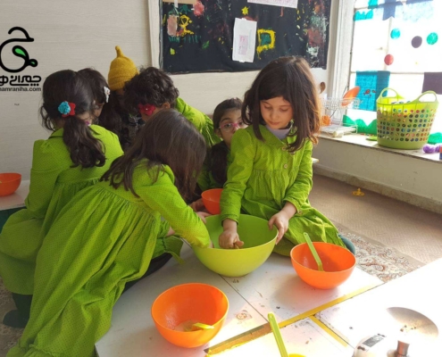 خانواده بزرگ شهید چمران دسر بیسکوییتی؛ تجربه‌ای خوشمزه برای یادگیری مهارت‌های زندگی