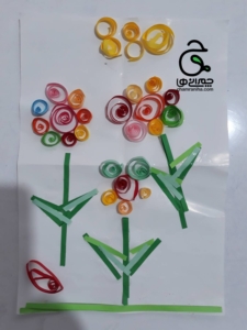 خانواده بزرگ شهید چمران نقاشی با ملیله کاغذی Image of 2 3 1 225x300 خانواده بزرگ شهید چمران نقاشی با ملیله کاغذی