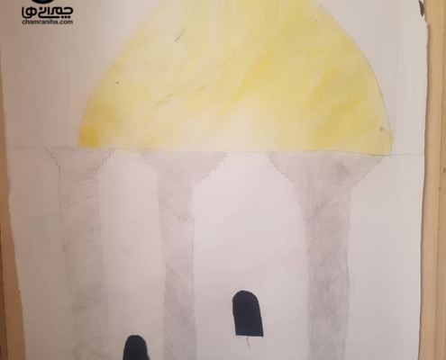 ساخت گنبد و گلدسته